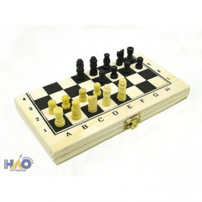 Шахматы деревянные ЭКОНОМ25х25(2,5см фиг) KZ-2412